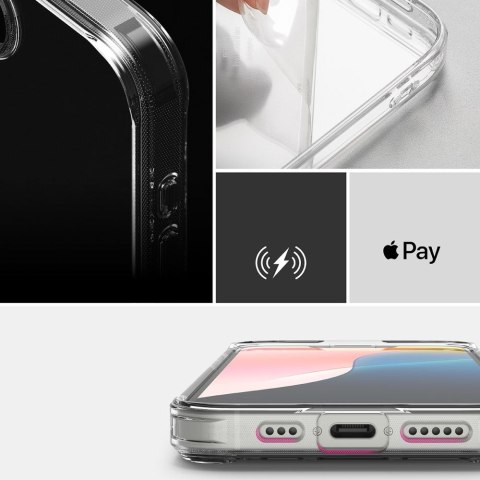 Etui Ringke Fusion iPhone 16E przezroczyste
