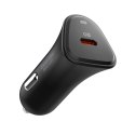 Spigen Essential EV301 1-Port Car Charger 30W - Czarny