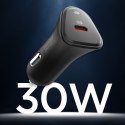 Spigen Essential EV301 1-Port Car Charger 30W - Czarny