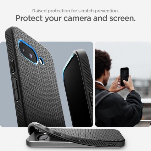 Spigen Liquid Air Google Pixel 9a - Matowy Czarny