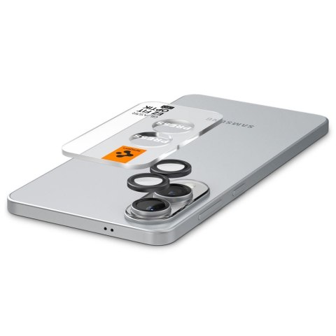 Osłona Aparatu Spigen Optik Pro Glas.tR 'EZ Fit' Camera Protector 2-Pack Galaxy S25 Edge - Czarna