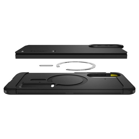 Spigen Tough Armor MagSafe Galaxy S25 Edge - Czarny