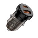 Ładowarka Samochodowa Tech-Protect CC03 2-Portowa PD 30W / QC3.0 - Czarna