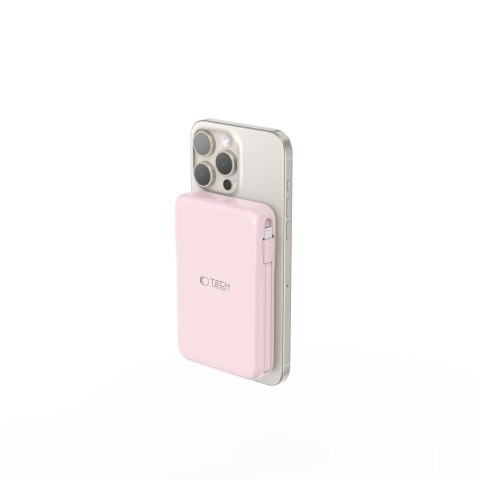 Tech-Protect PB31 LifeMag MagSafe power bank 10000mAh różowy