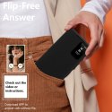 Tech-Protect Smart portfelowe Wallet etui do Galaxy S25+ Plus matowy czarny