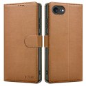 Tech-Protect portfelowe Wallet iPhone 16e Brązowy