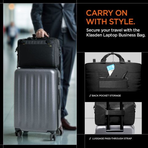 Torba na laptopa Spigen KD300 Klasden Bag czarna
