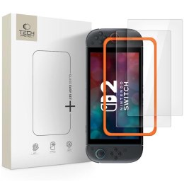 Szkło Hartowane Tech-Protect Easy Set+ 2-Pack do Nintendo Switch 2 - Przezroczyste