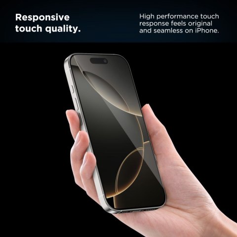 Szkło Hartowane Tech-Protect Quick Set+ 2-Pack do iPhone 15 / 16 - Czarne
