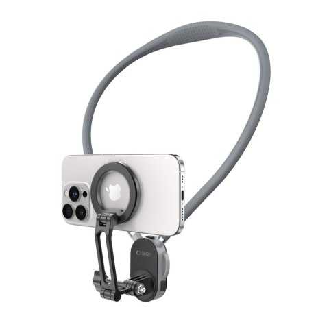 Uchwyt na Szyj? Tech-Protect AC200 Magnetic MagSafe & GoPro & DJI Kredowoszary