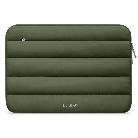 Tech-Protect Fluffy Laptop 13-14 Zielony Army