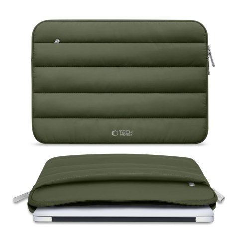 Tech-Protect Fluffy Laptop 15-16 Zielony Army