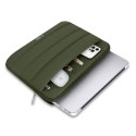 Tech-Protect Fluffy Laptop 15-16 Zielony Army