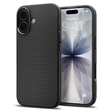 Etui Spigen Liquid Air iPhone 17 Matowe Czarne