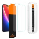 Szkło hartowane Spigen Glas.tR 'EZ Fit Pro' iPhone 16 Pro / 17 / 17 Pro przezroczyste