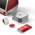 Stojak ładujący Spigen Classic C1 do Apple Watch rubinowy