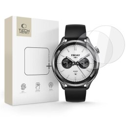 Szkło Hartowane Tech-Protect Glass Fit+ 2-Pack do Xiaomi Watch S4 (47 mm) - Przezroczyste
