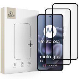 Szkło Hartowane Tech-Protect Glass Fit+ 2-Pack do Motorola Moto G86 5G / G86 Power 5G - Czarne