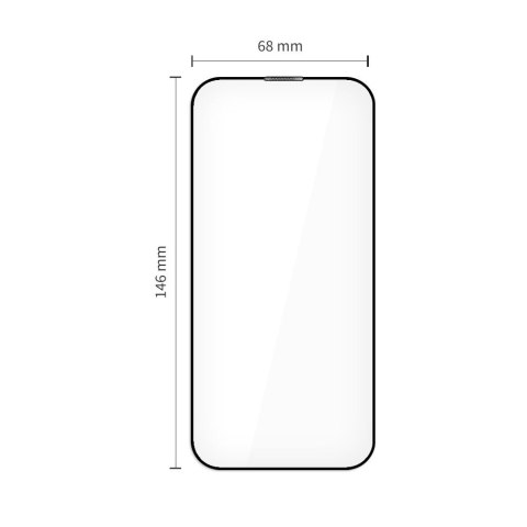 Szkło Hartowane Tech-Protect Quick Set+ 2-Pack do iPhone 17 Pro - Czarne