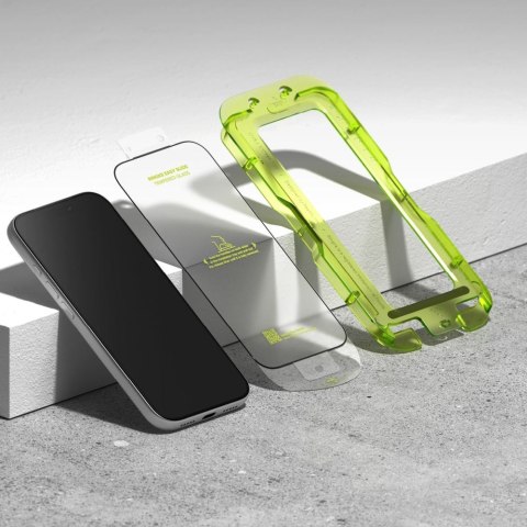 Szkło hartowane Ringke Easy Slide 2-Pack iPhone 17 Pro czarny