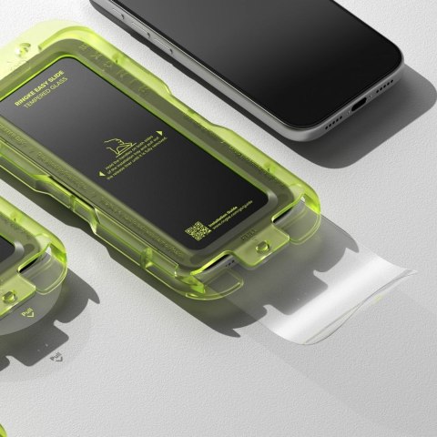 Szkło hartowane Ringke Easy Slide 2-Pack iPhone 17 Pro czarny