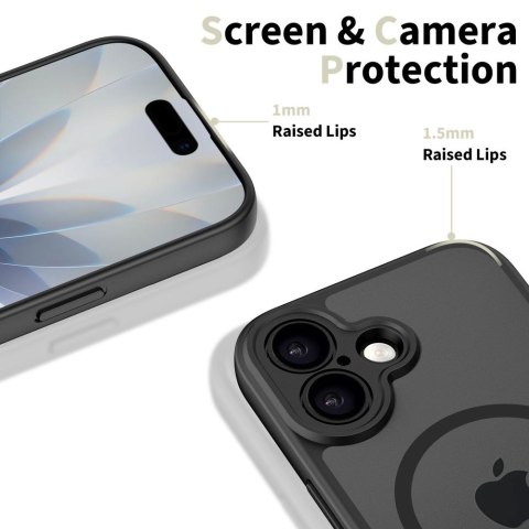 Etui Tech-Protect BasicMag MagSafe do iPhone 17 - Matowe Czarne