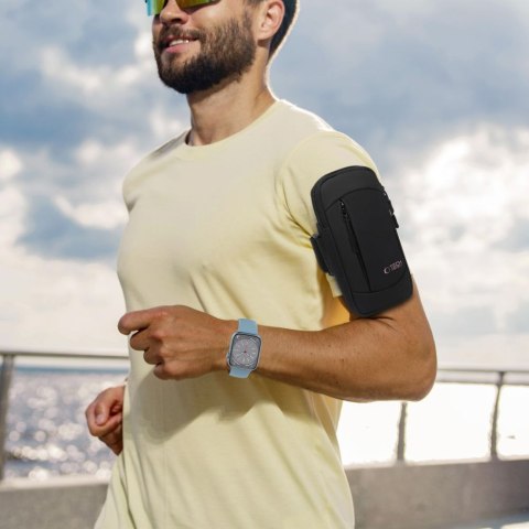 Tech-Protect M6 uniwersalna sportowa opaska na ramię Różowy