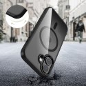 Tech-Protect MagMat MagSafe iPhone 17 czarno-przezroczysty
