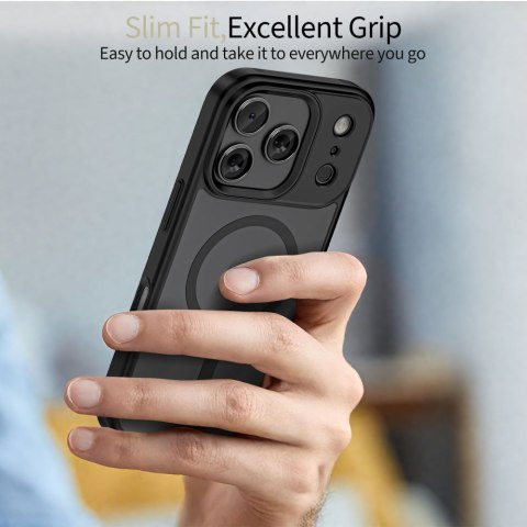 Tech-Protect MagMat MagSafe iPhone 17 Pro Max matowy czarny