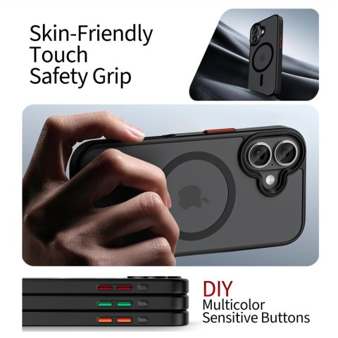 Tech-Protect MagMat XT 4-Set MagSafe iPhone 17 matowy czarny