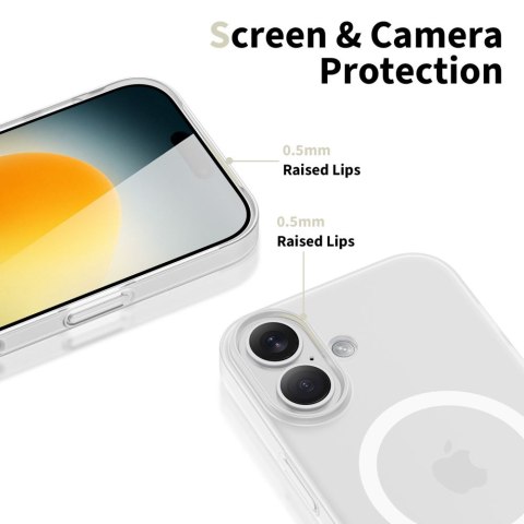 Tech-Protect MagSlim MagSafe iPhone 17 matowy / biały