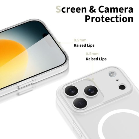 Tech-Protect MagSlim MagSafe iPhone 17 Pro Max matowy / biały