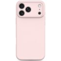 Tech-Protect Silicone MagSafe etui do iPhone 17 Pro różowa perła