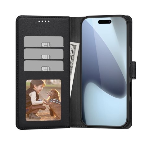 Tech-Protect portfelowe Wallet MagSafe iPhone Air Matowy Czarny