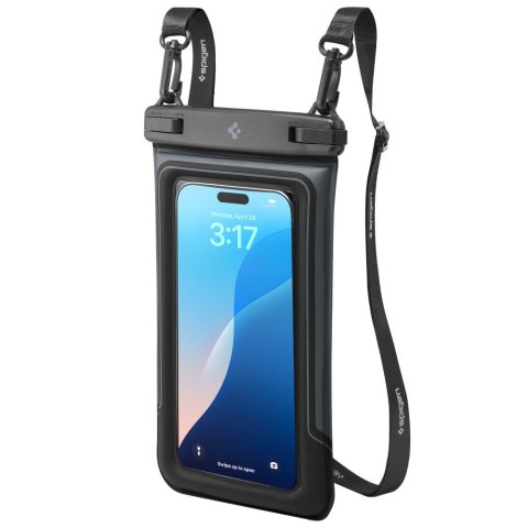 Wodoodporne etui p?ywaj?ce Spigen A611P Universal 2-Pack matowe czarne