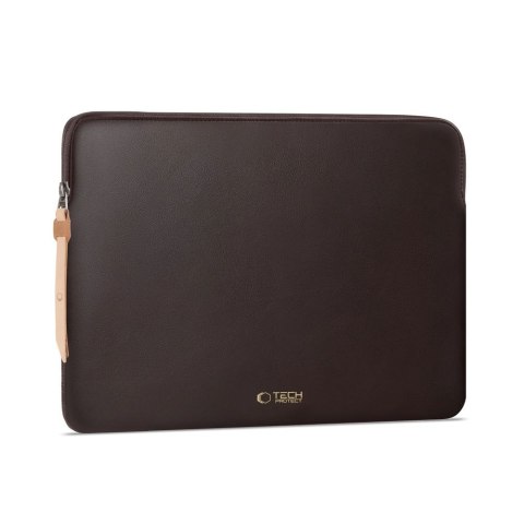 Pokrowiec na Laptopa Tech-Protect Fleece 13-14 - Czekoladowy