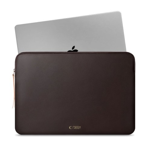 Pokrowiec na Laptopa Tech-Protect Fleece 13-14 - Czekoladowy