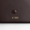 Pokrowiec na Laptopa Tech-Protect Fleece 13-14 - Czekoladowy