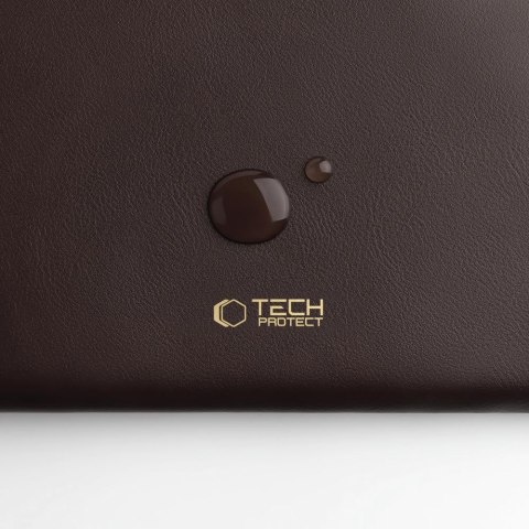 Pokrowiec na Laptopa Tech-Protect Fleece 13-14 - Czekoladowy