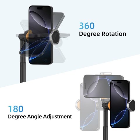 Kijek Selfie Stick Statyw Bluetooth Tech-Protect L09S - Czarny