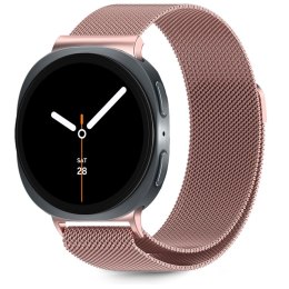 Tech-Protect Milaneseband Samsung Galaxy Watch 8 / Classic (40 / 44 / 46 Mm) Różowe złoto