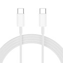 Tech-Protect NCA20 2-portowa ładowarka sieciowa PD 20W / QC3.0 + kabel Type-C biały
