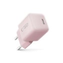 Tech-Protect NCM25 1-portowa ładowarka sieciowa PD 25W jasnoróżowy