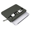 Tech-Protect Sleeve etui na laptopa 13-14 cali zielony wojskowy