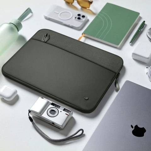 Tech-Protect Sleeve etui na laptopa 13-14 cali zielony wojskowy