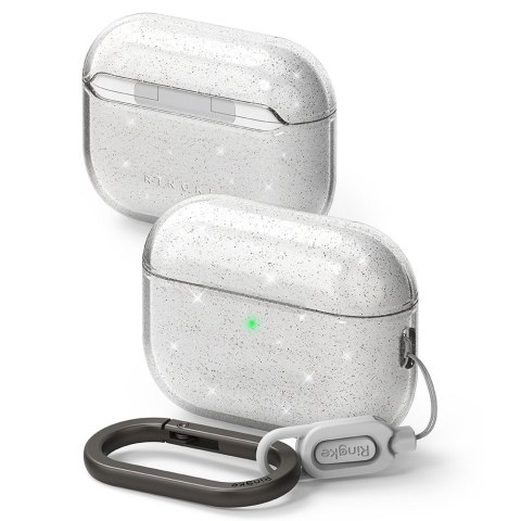 Etui Ringke Air Apple AirPods Pro 3 brokatowe przezroczyste