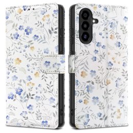 Tech-Protect portfelowe Wallet Galaxy A26 5G / A17 4G / 5G Wiosenne Kwiaty