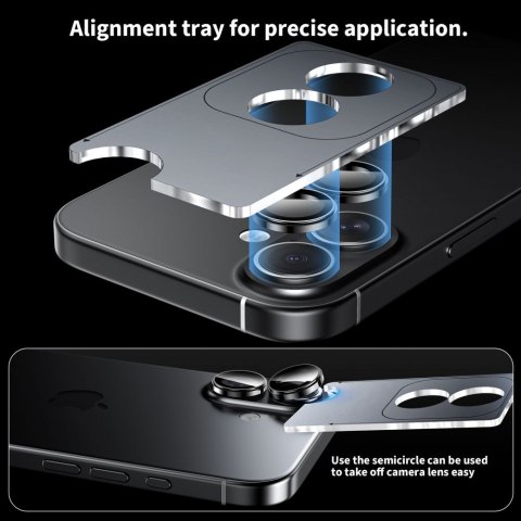 Osłona Aparatu Tech-Protect CamRing Fit+ do iPhone 16 / 16 Plus / 17 - Lawendowa