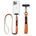 Smycz do Telefonu Tech-Protect C6S Rope Crossbody - Kosmiczny Pomaracz