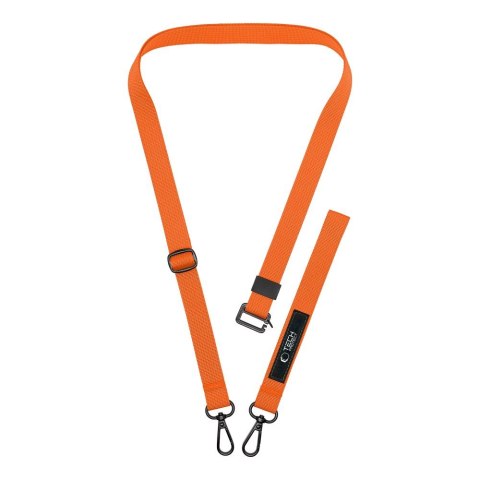 Smycz do Telefonu Tech-Protect C6S Rope Crossbody - Kosmiczny Pomaracz